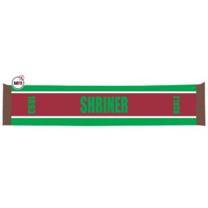 Shriners Knitted Scarf