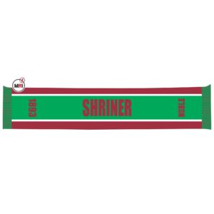 Shriners Knitted Scarf