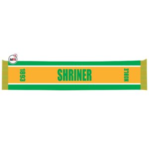 Shriners Knitted Scarf