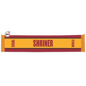 Shriners Knitted Scarf