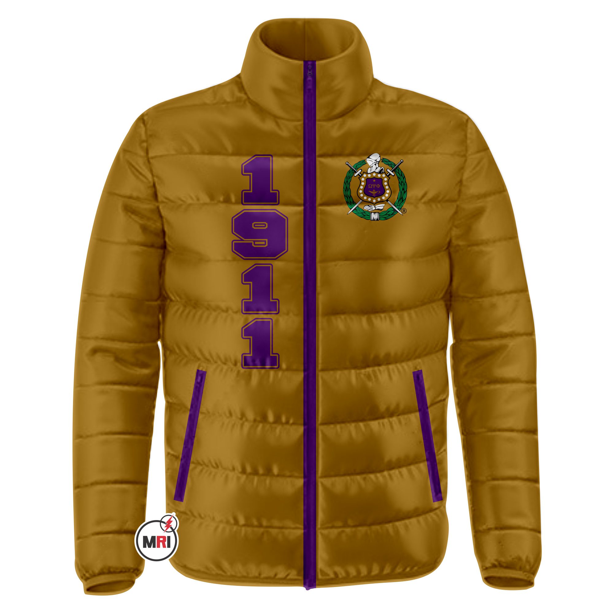 Omega Psi Phi Puffer Jacket