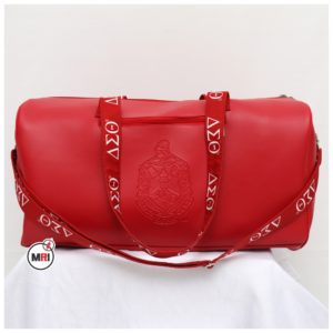 Delta Sigma Theta Embossed Duffle Bag