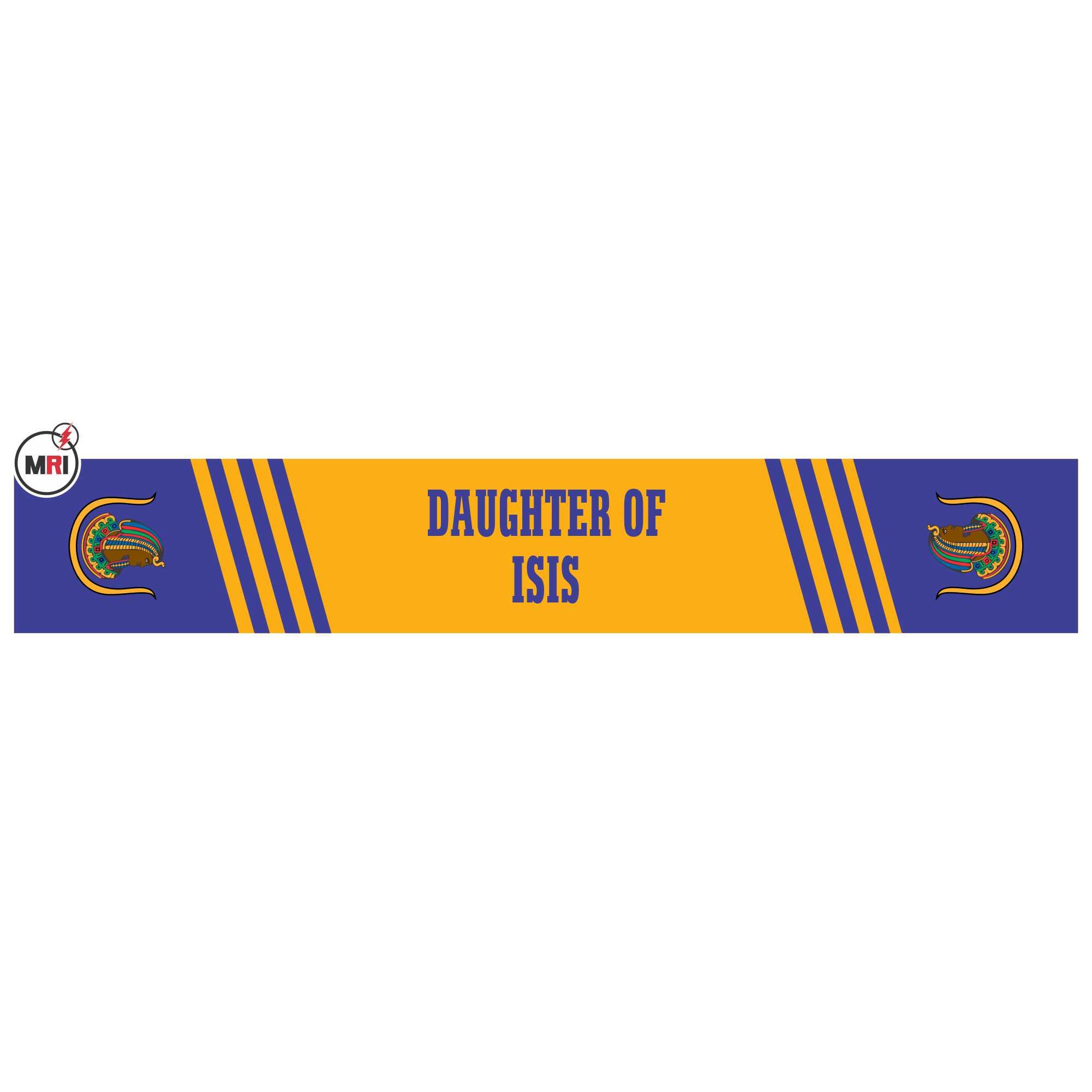 Daughter Of Isis Sublimated Silk Scarf