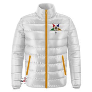 Order Of The Eastern Star Puffer Jacket
