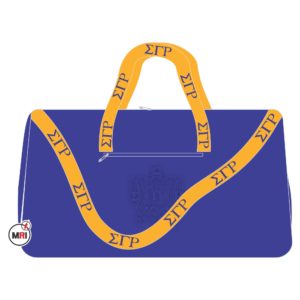 Sigma Gamma Rho Embossed Duffle Bag