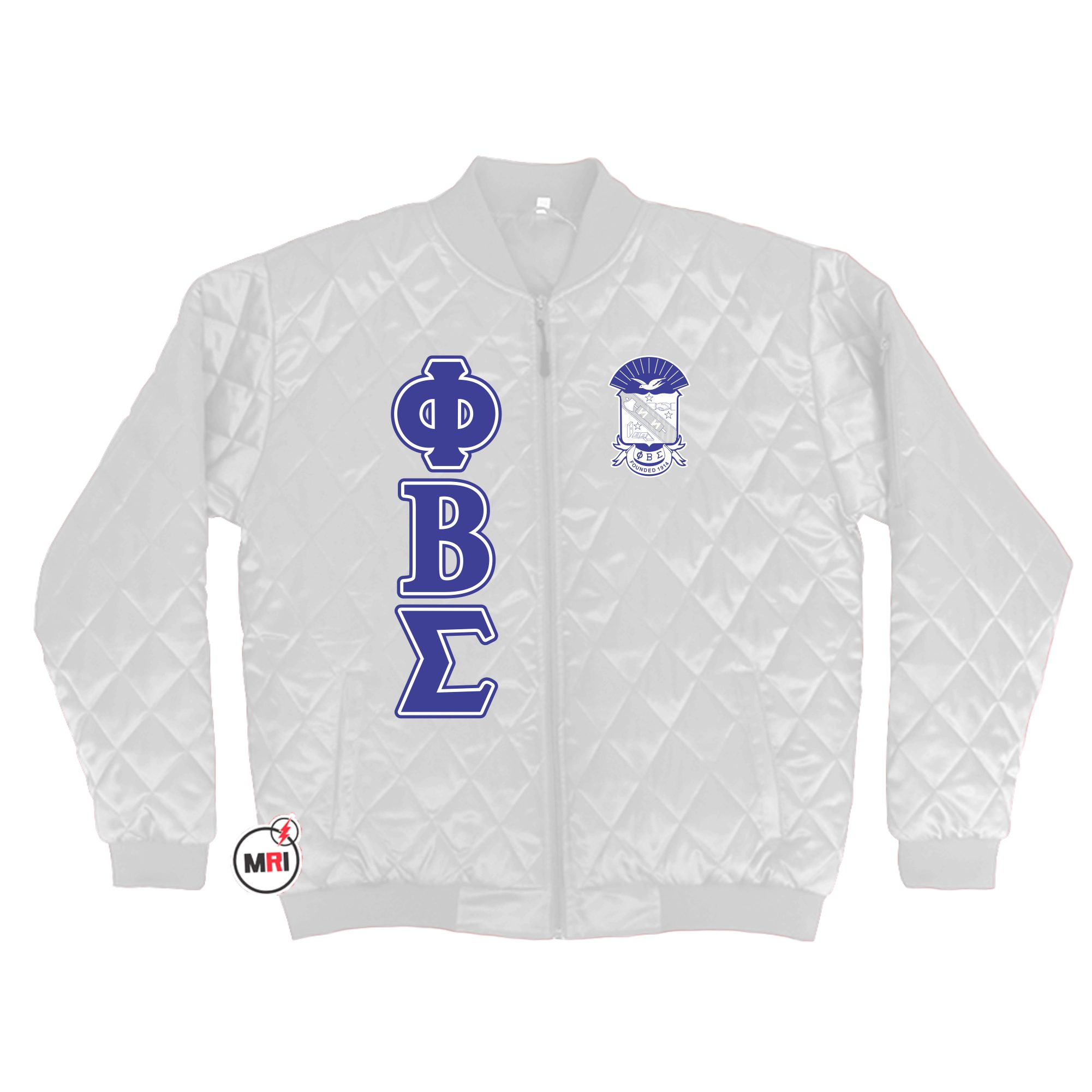 Phi Beta Sigma Quilted Jacket