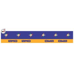 Order Of The Eastern Star Sublimated Silk Scarf