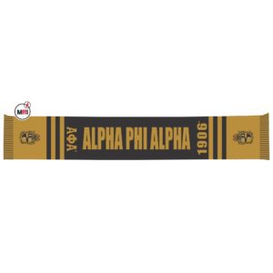 Alpha Phi Alpha Knitted Scarf