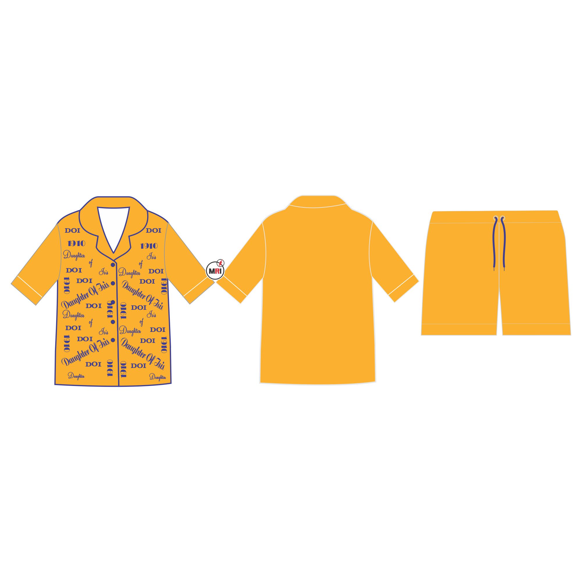 Daughter Of Isis Sublimated Pajama Set