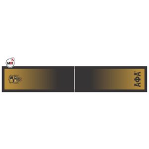 Alpha Phi Alpha Sublimated Silk Scarf