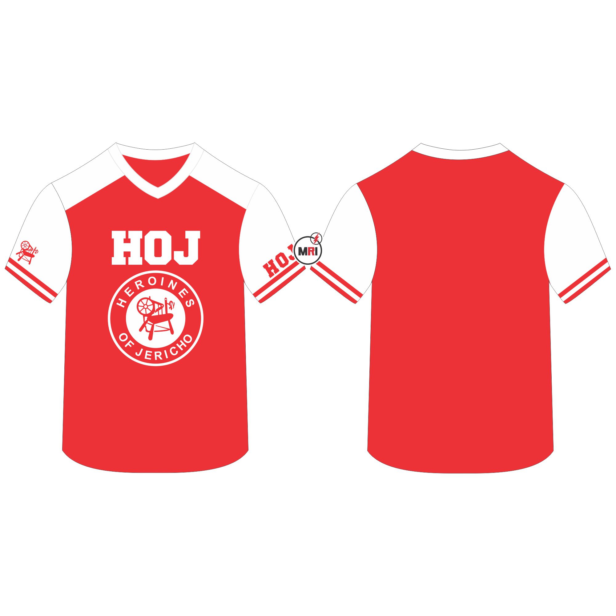 Heroines Of Jericho Football Jersey