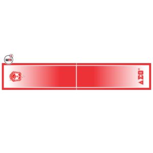 Delta Sigma Theta Sublimated Silk Scarf