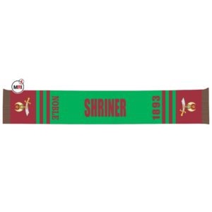 Shriners Knitted Scarf