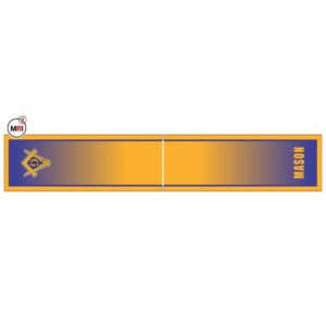 Master Mason Sublimated Silk Scarf