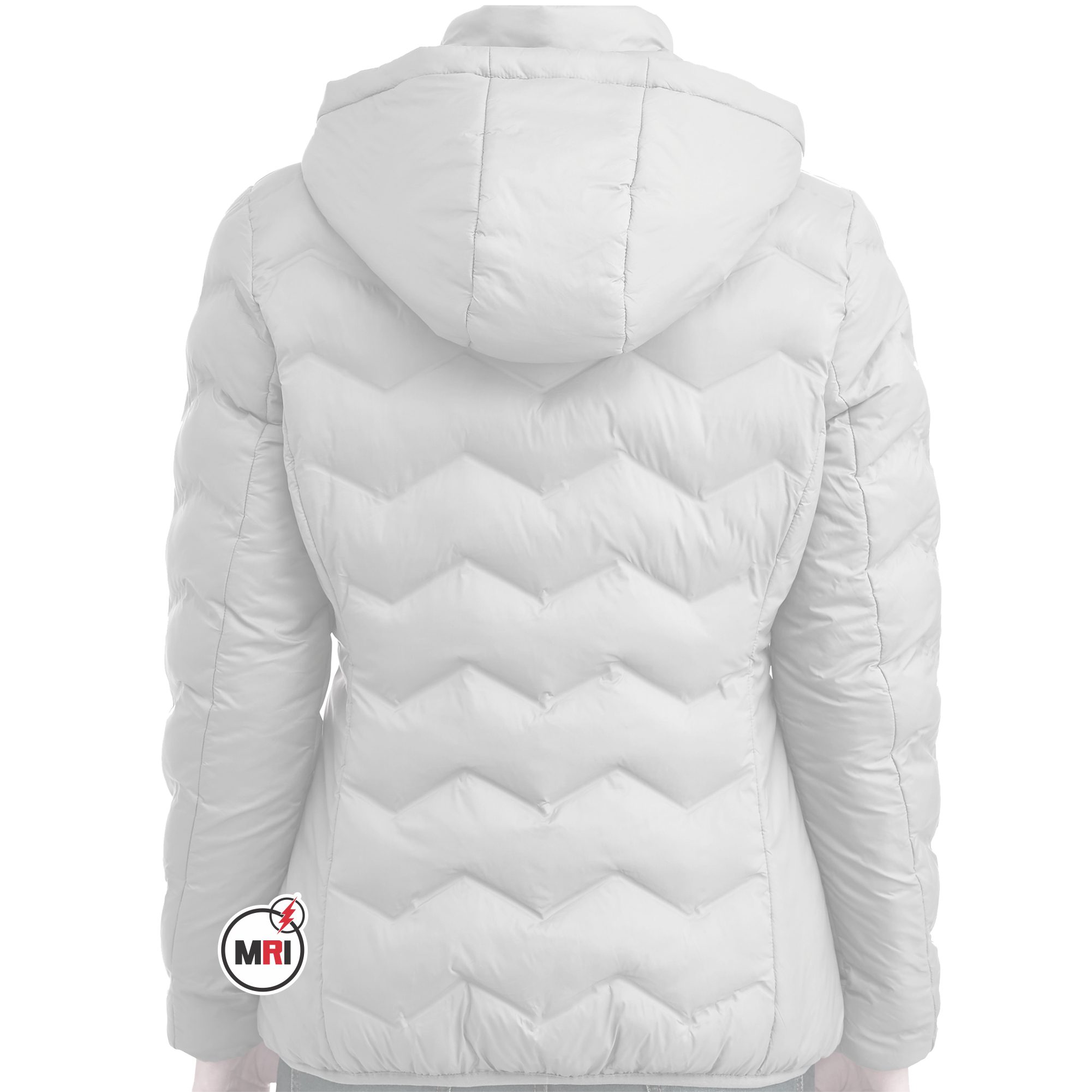 Heroines Of Jericho Puffer Jacket with Hood - Image 2