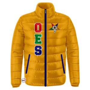 Order Of The Eastern Star Puffer Jacket