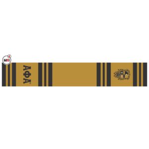 Alpha Phi Alpha Sublimated Silk Scarf