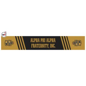 Alpha Phi Alpha Sublimated Silk Scarf