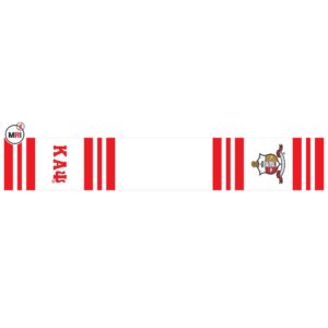 Kappa Alpha Psi Sublimated Silk Scarf
