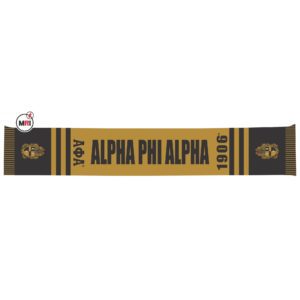 Alpha Phi Alpha Knitted Scarf