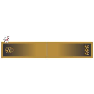 Alpha Phi Alpha Sublimated Silk Scarf