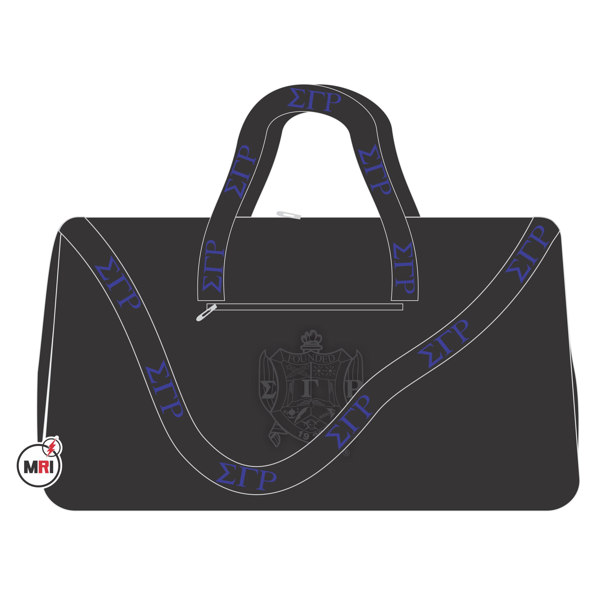 Sigma Gamma Rho Embossed Duffle Bag