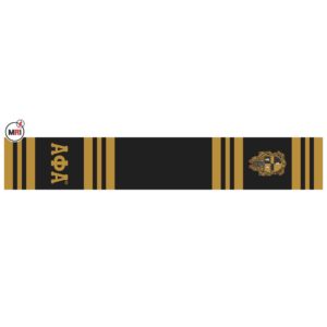Alpha Phi Alpha Sublimated Silk Scarf
