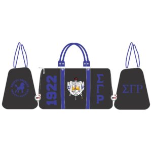 Sigma Gamma Rho Sublimation Duffle Bag