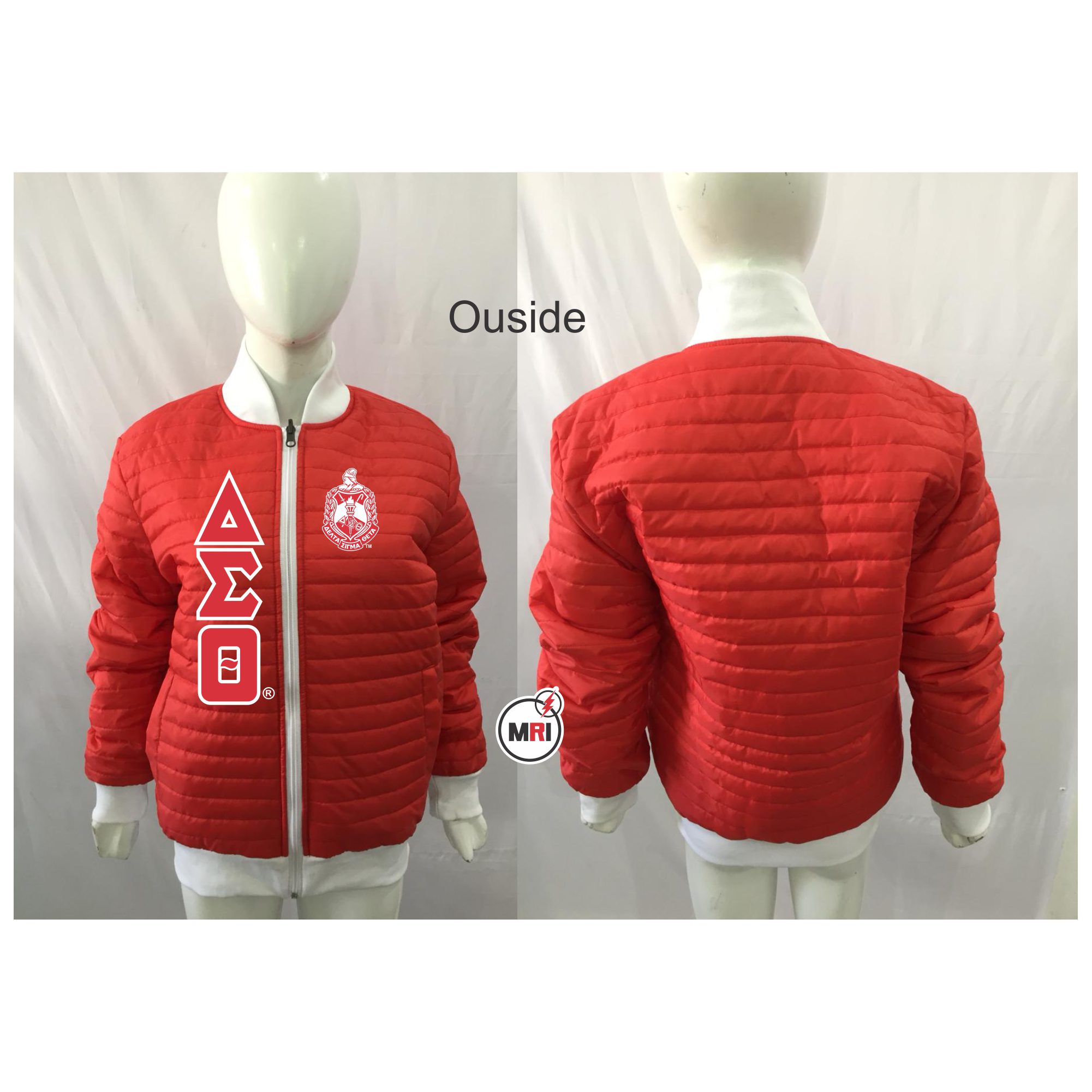 Delta Sigma Theta Puffer Reversible Jacket