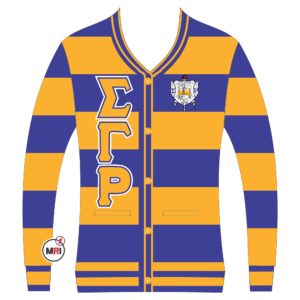 Sigma Gamma Rho Knitted Cardigan Sweater