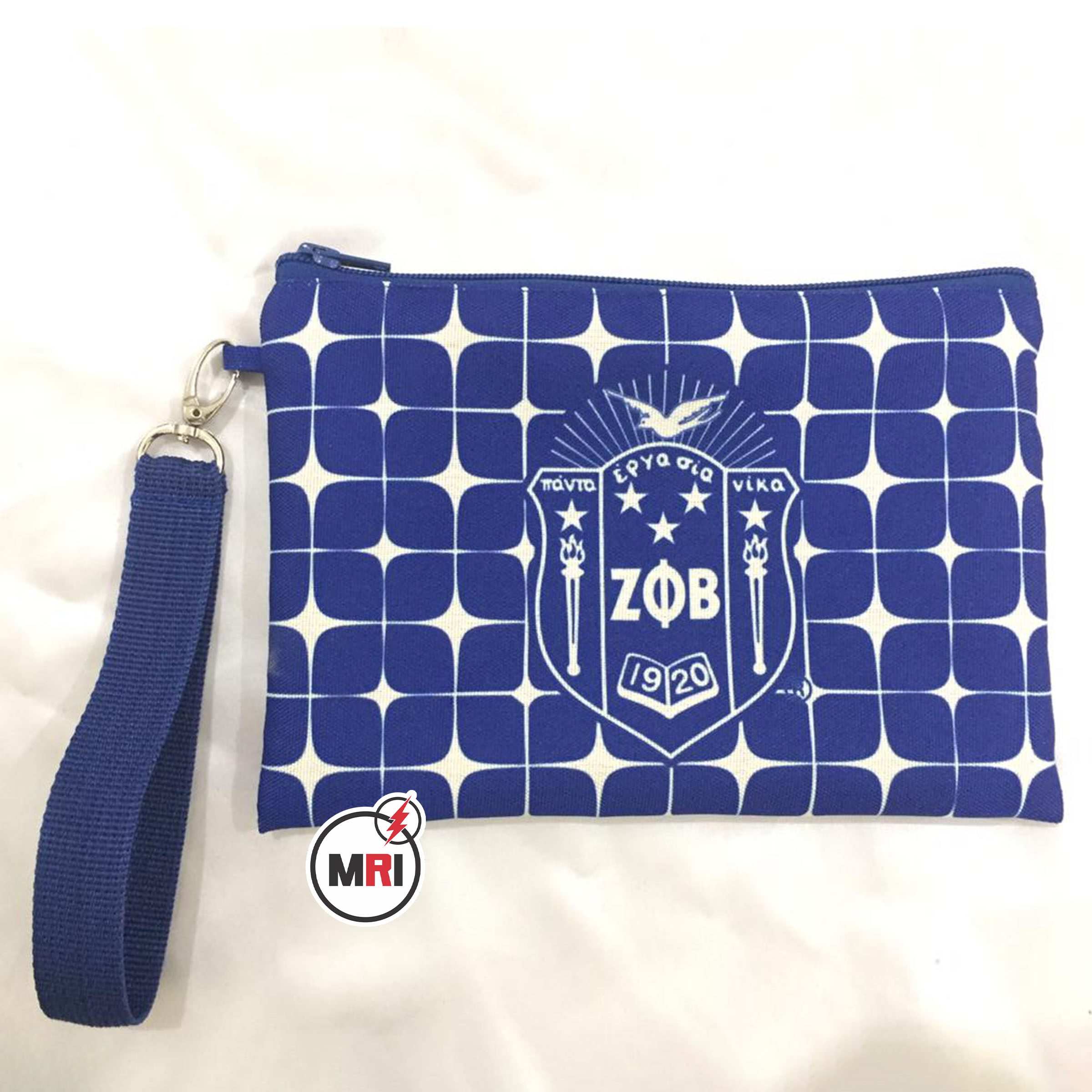 Zeta Phi Beta Hand Wristlet