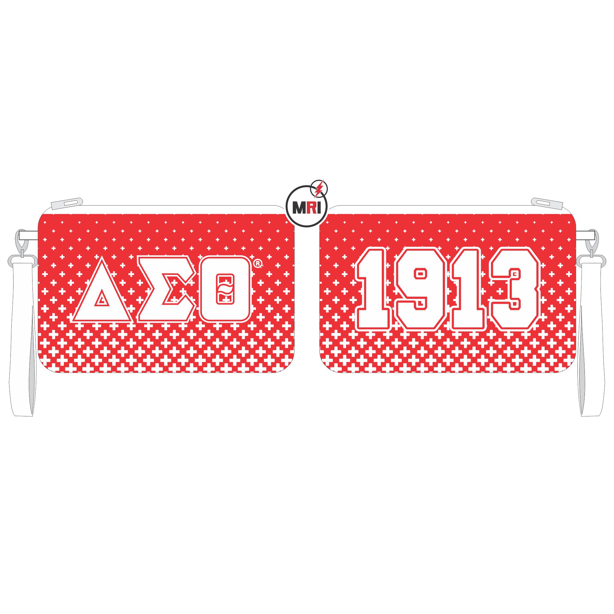 Delta Sigma Theta Hand Wristlet