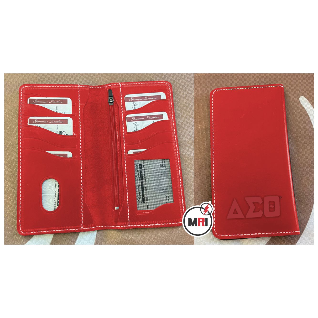 Delta Sigma Theta Cheque Book Cover/Wallet