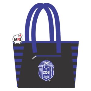 Zeta Phi Beta Sublimation Tote Bag