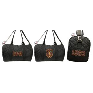 Iota Phi Theta Quilted Duffle Bag