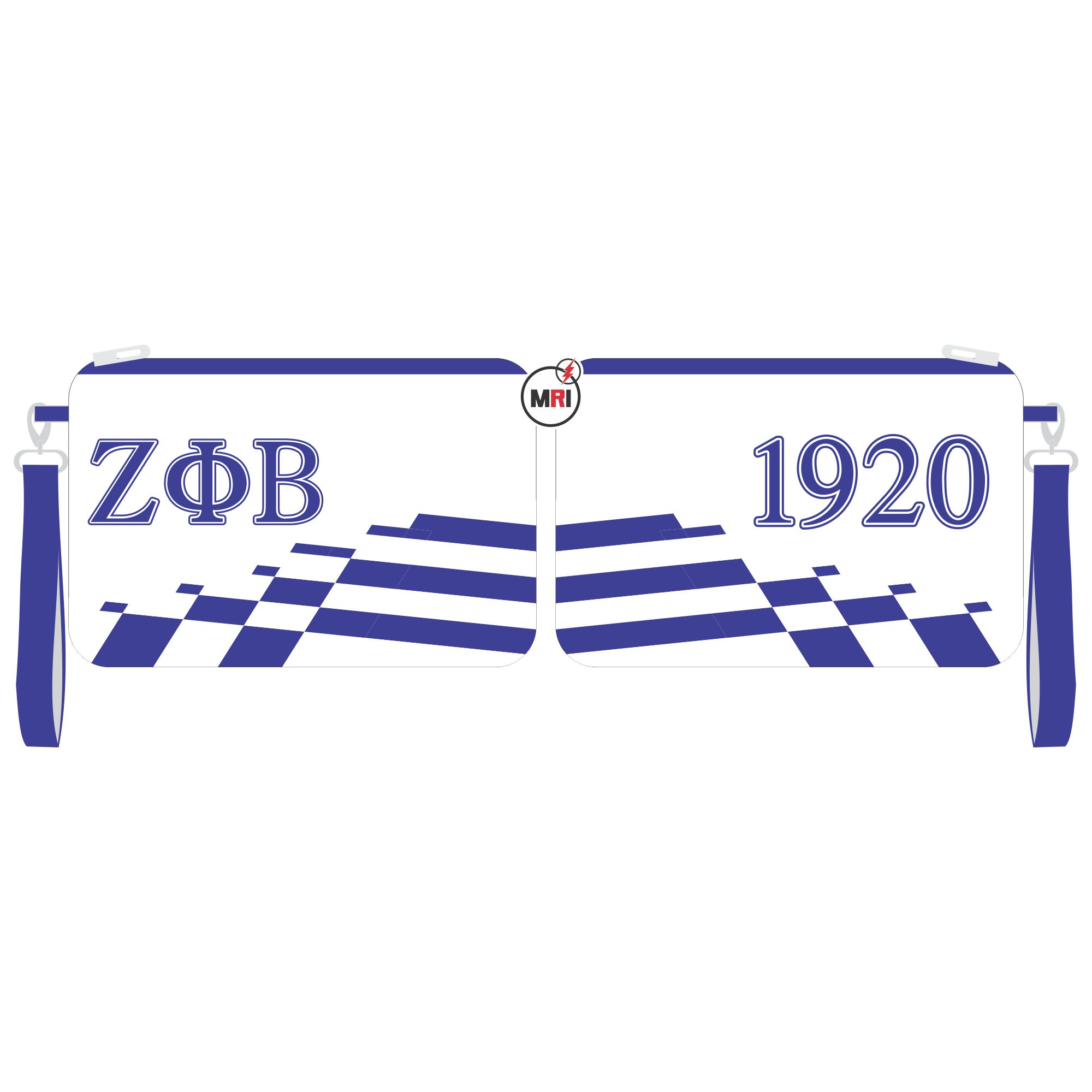 Zeta Phi Beta Hand Wristlet