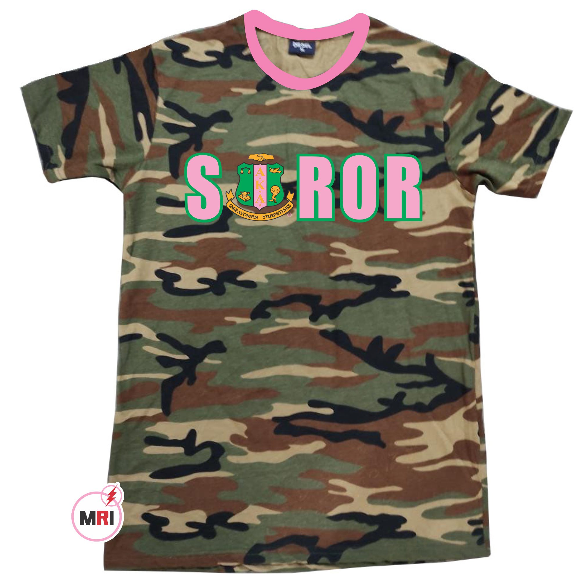 Alpha Kappa Alpha Camo T-Shirt
