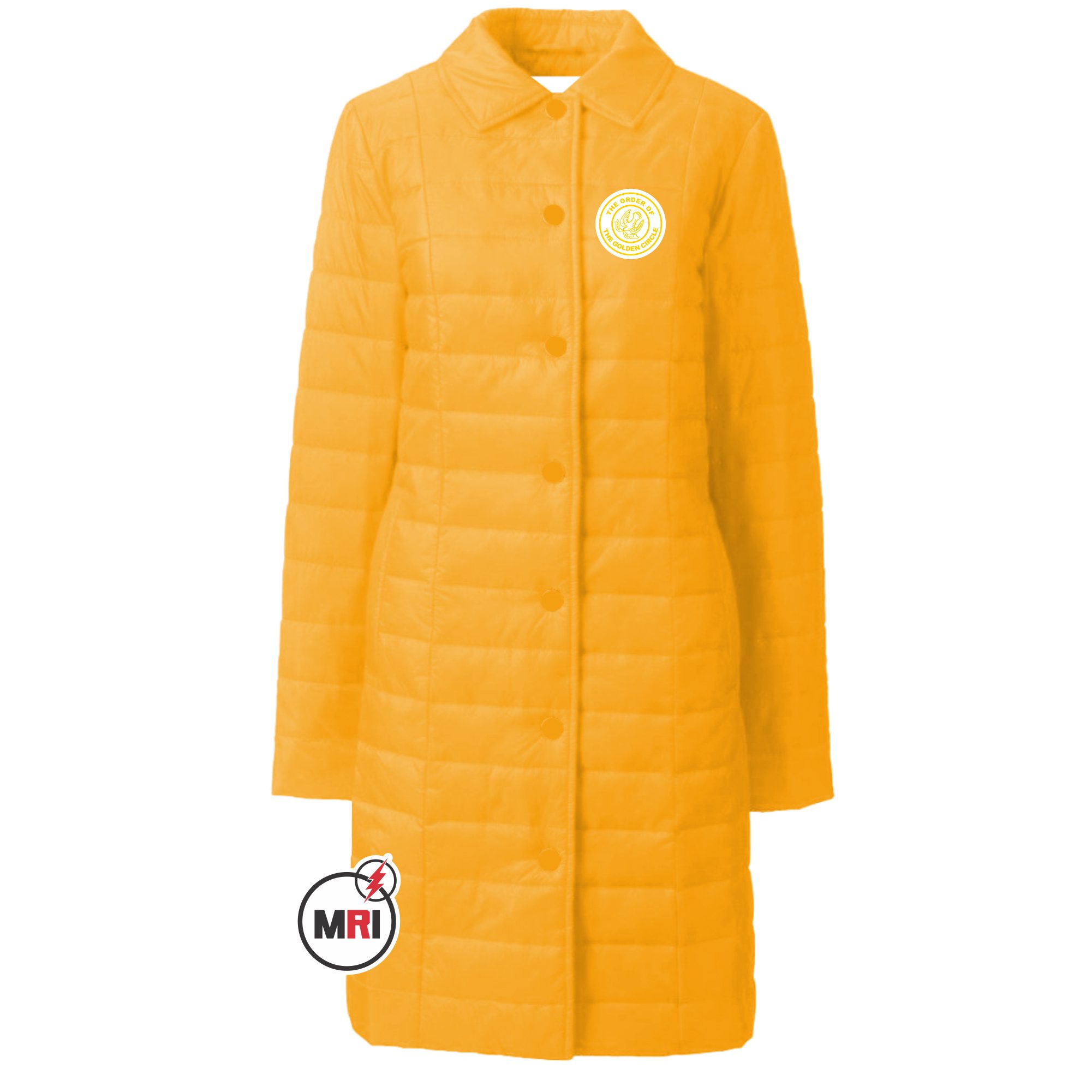 The Order Of The Golden Circle Puffer Long Coat/Jacket