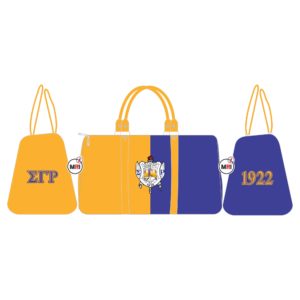 Sigma Gamma Rho Sublimation Duffle Bag
