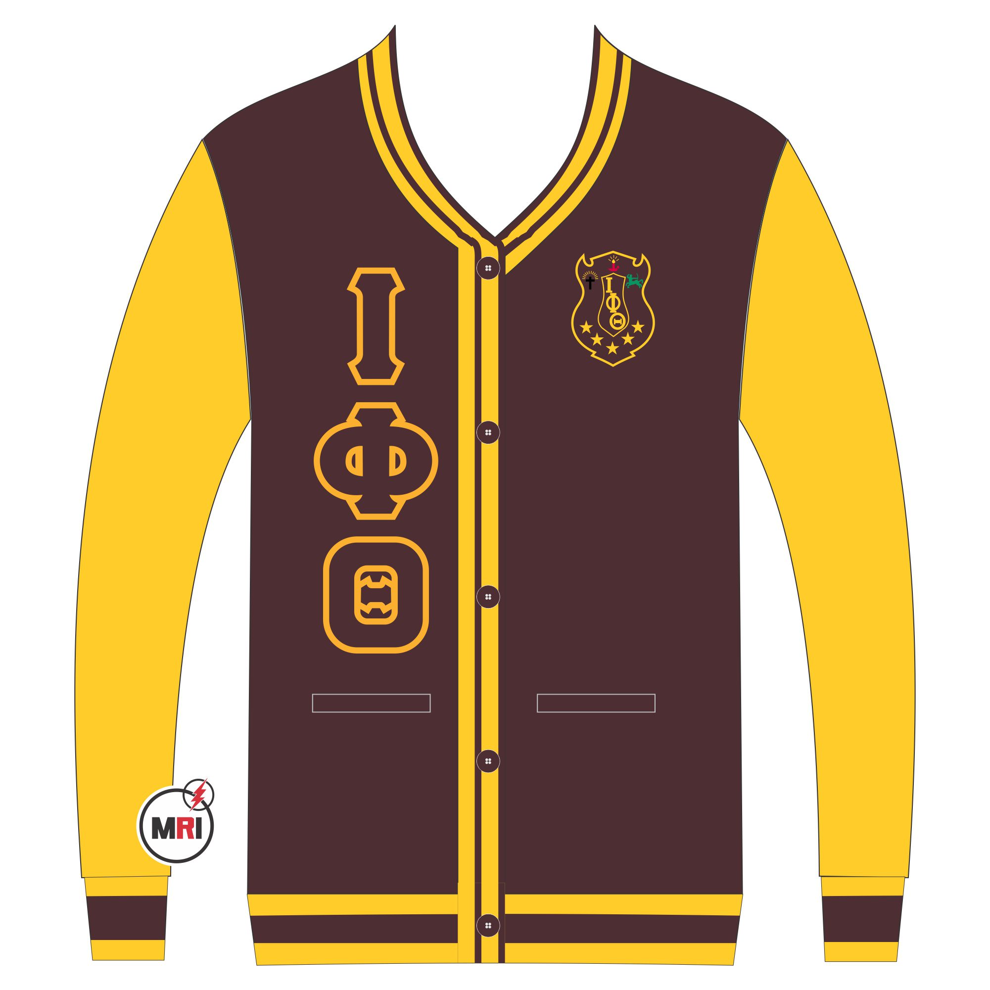 Iota Phi Theta Knitted Cardigan Sweater
