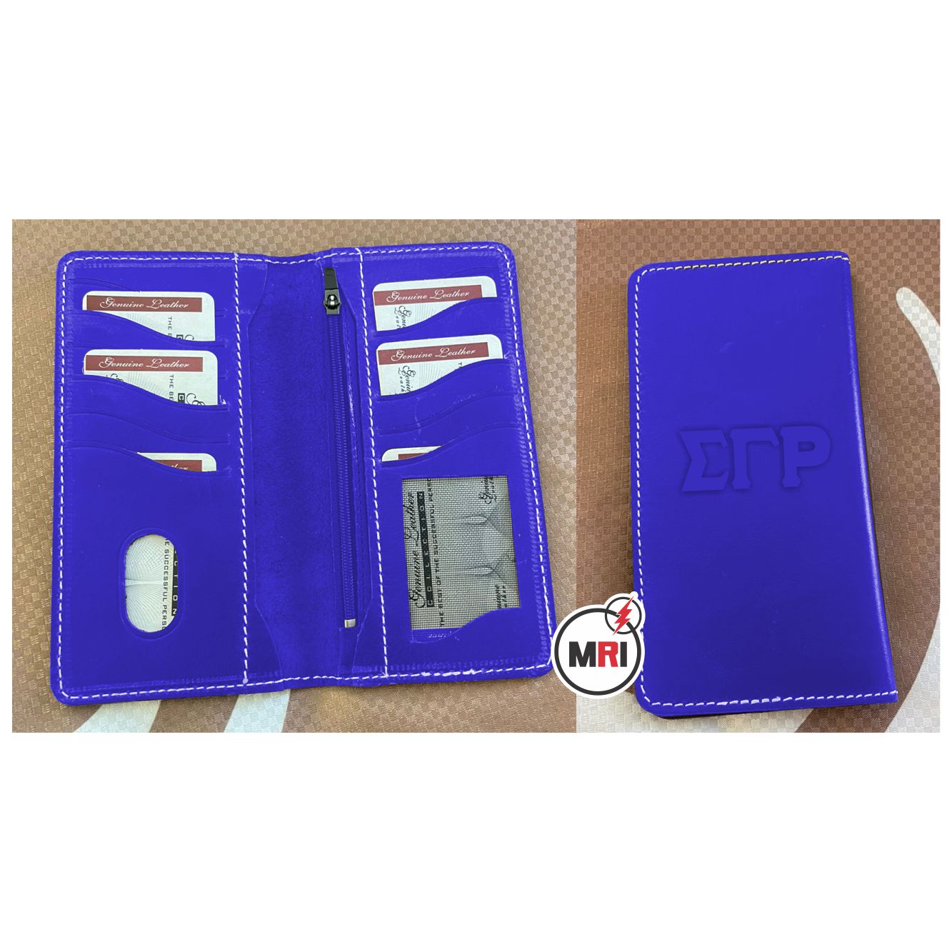 Sigma Gamma Rho Cheque Book Cover/Wallet