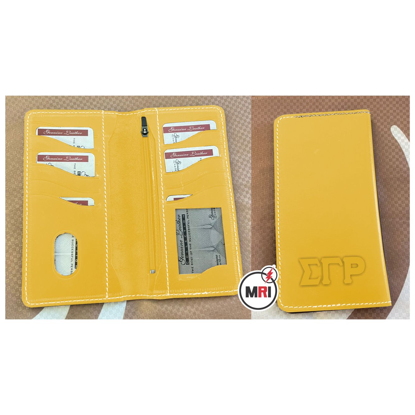 Sigma Gamma Rho Cheque Book Cover/Wallet
