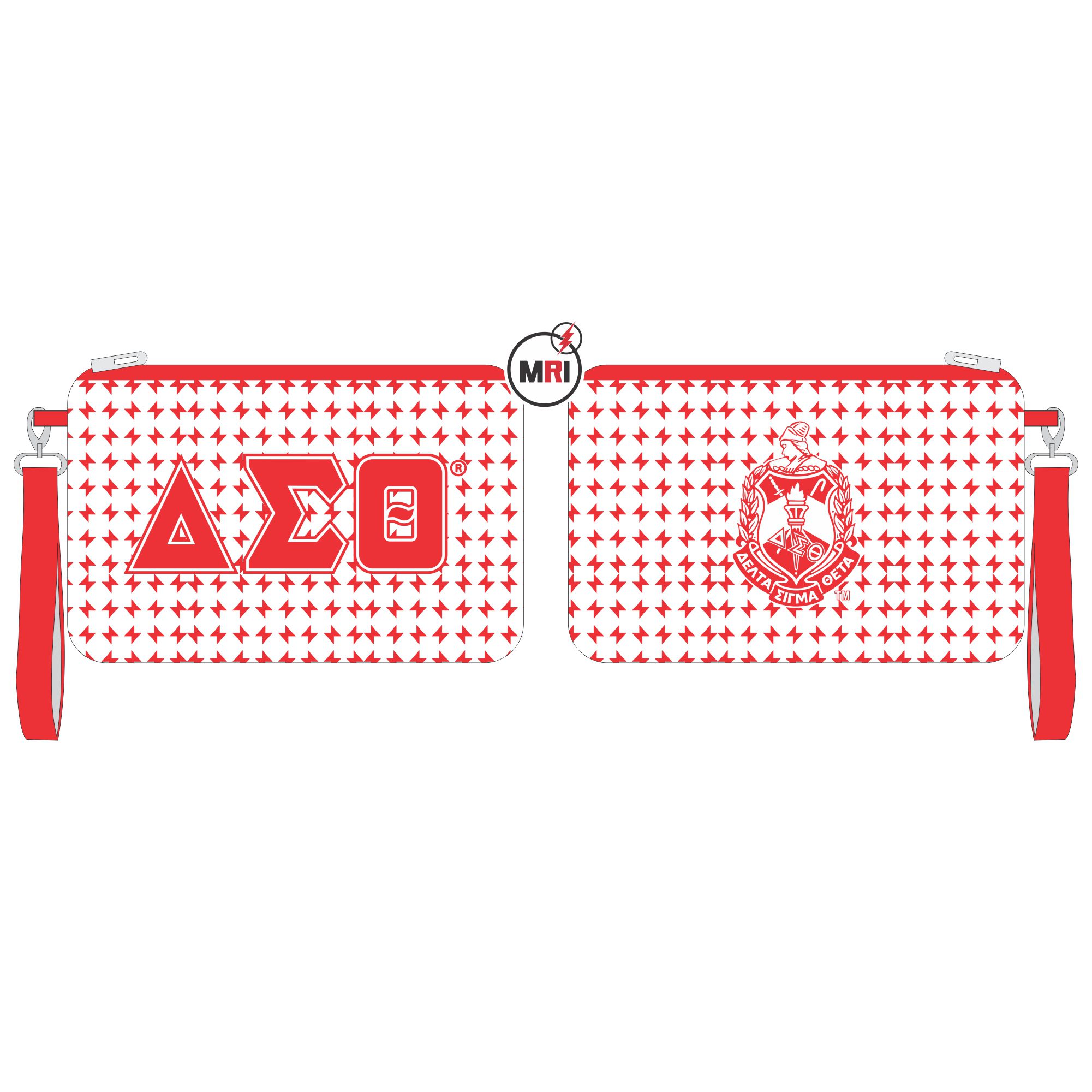 Delta Sigma Theta Hand Wristlet