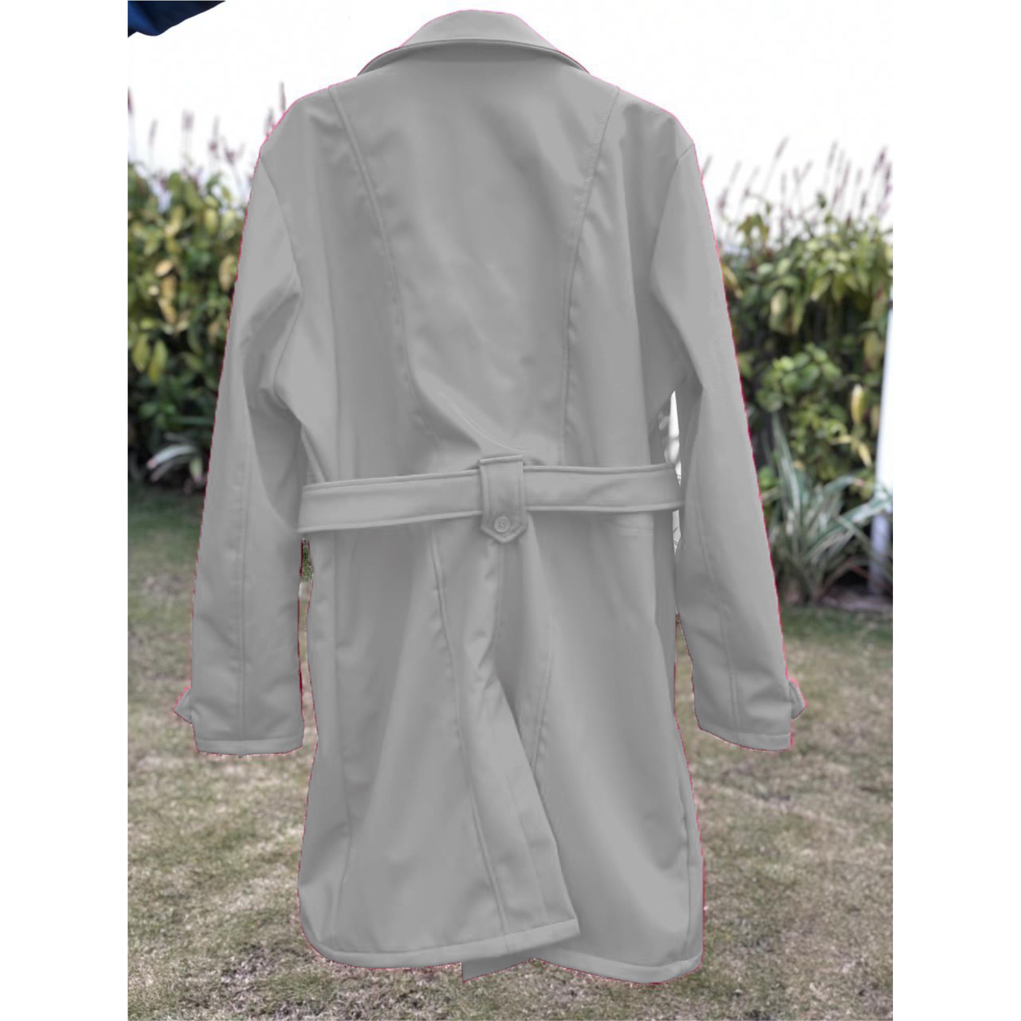 Delta Sigma Theta Trench Coat - Image 2