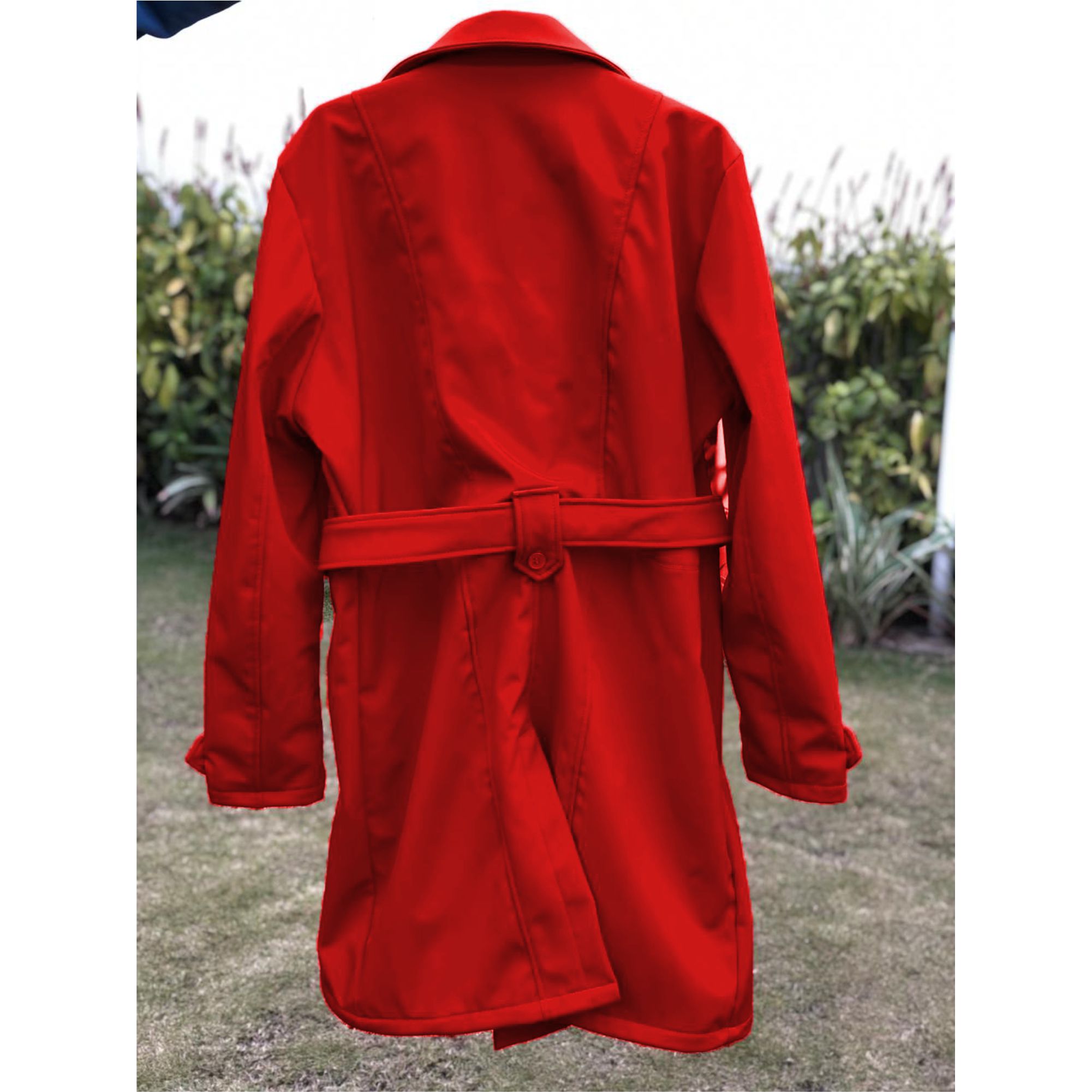 Delta Sigma Theta Trench Coat - Image 2