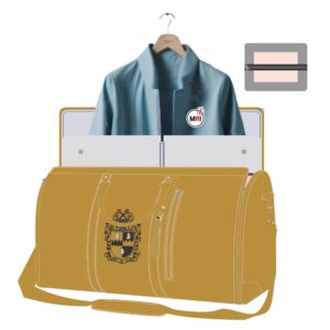Alpha Phi Alpha Garment Bag Convert Into Duffle Bag