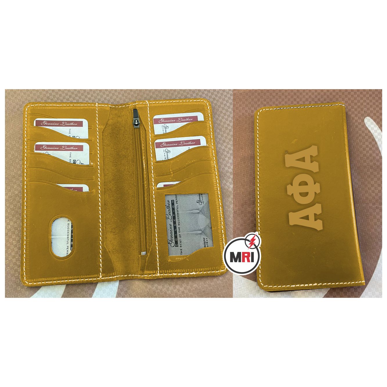 Alpha Phi Alpha Cheque Book Cover/Wallet