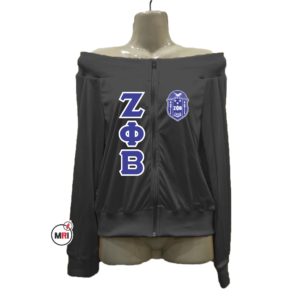 Zeta Phi Beta Off Shoulder
