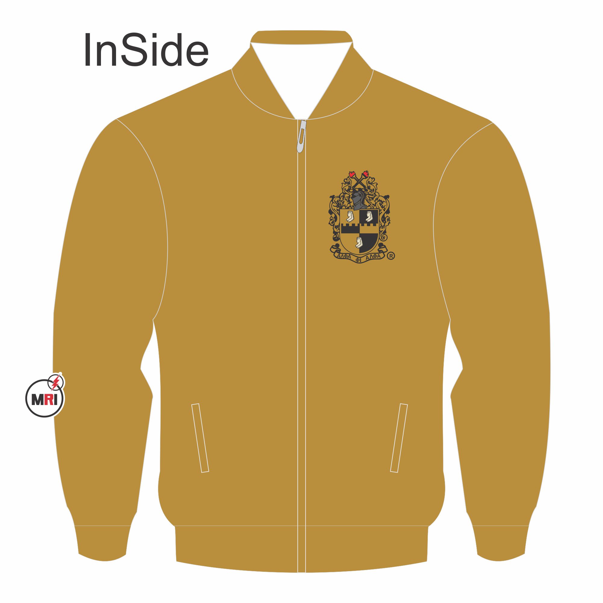 Alpha Phi Alpha Puffer Reversible Jacket - Image 2