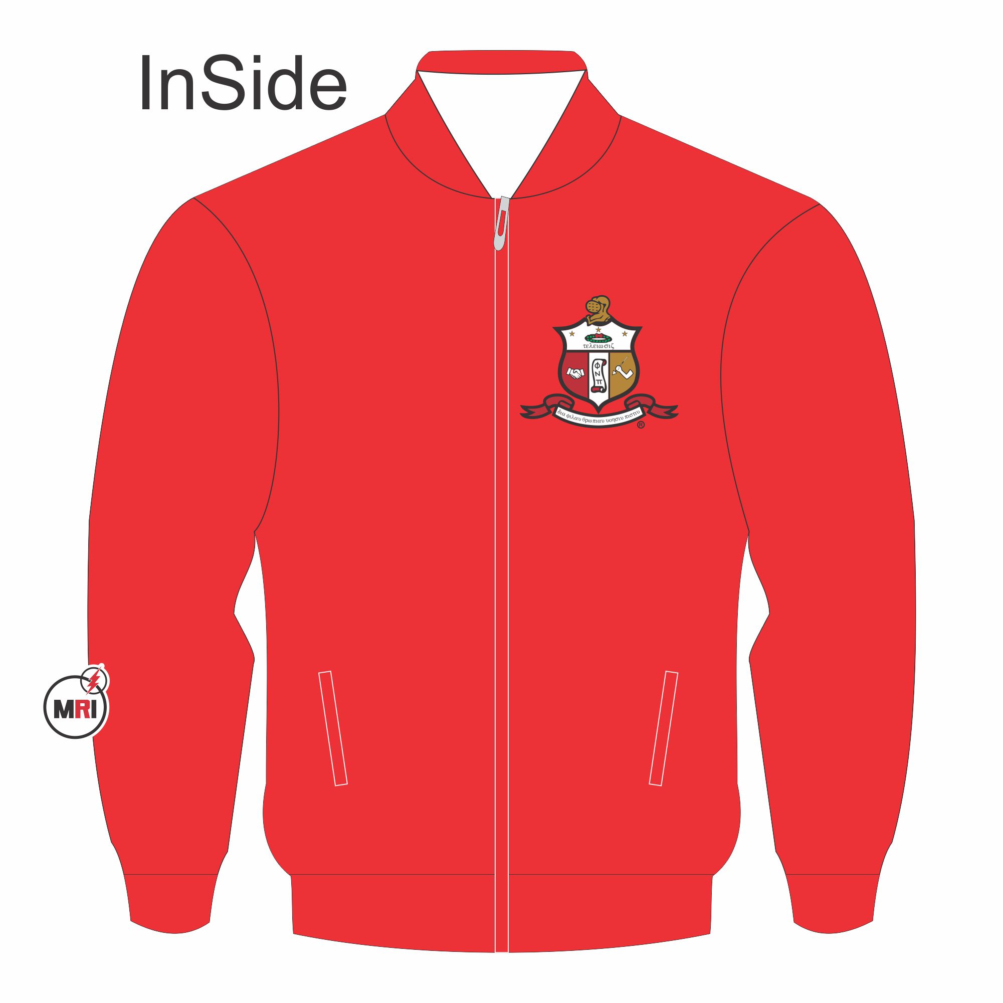 Kappa Alpha Psi Puffer Reversible Jacket - Image 2
